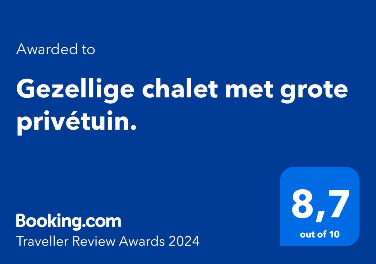 Gezellige Chalet Met Grote Privetuin. Dronrijp Екстер'єр фото